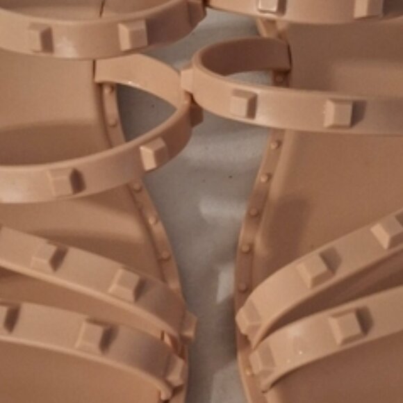 Shade & Shore Light Pink Women's Gladiator Sandals - Picture 1 of 5